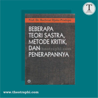 Beberapa teori sastra, metode kritik, dan penerapannya