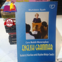 Cara mudah menerapkan English Gramar