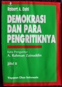 demokrasi dan para pengkritiknya