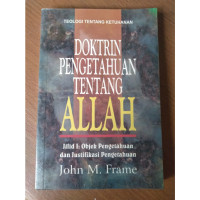 doktrin pengetahuan tentang allah