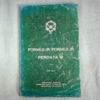 Formulir-formulir Perdata (II)