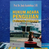 Hukum acara pengujian undang-undang