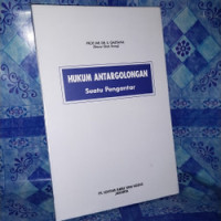 Hukum antar golongan : suatu pengantar