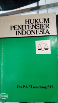 Hukum penitensier Indonesia