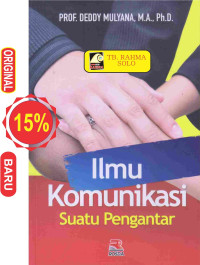 Ilmu komunikasi : suatu pengantar