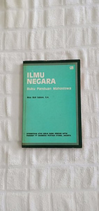 Ilmu Negara : Buku Panduan Mahasiswa