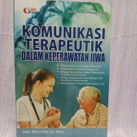 Komunikasi terapeutik dalam keperawatan jiwa