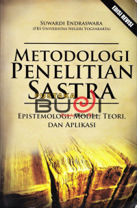 Metodologi Penelitian Sastra