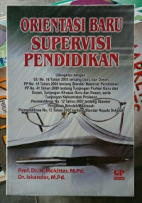 Orientasi baru supervisi pendidikan