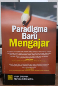 Paradigma baru Mengajar