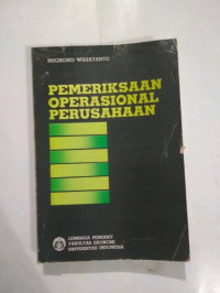 Pemeriksaan operasional perusahaan