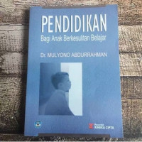 Pendidikan bagi anak berkesulitan  belajar