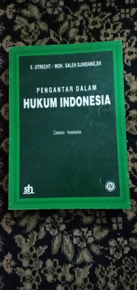 Pengantar dalam hukum Indonesia