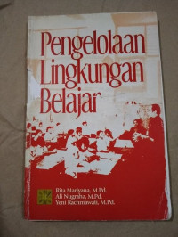 Pengelolaan lingkungan belajar