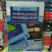 Perencanaan pembelajaran : mengembangkan standart kompetensi guru