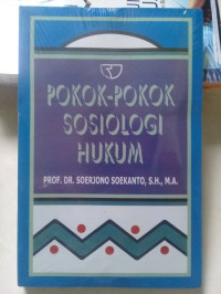 Pokok pokok sosiologi hukum