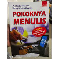 Pokoknya Menulis