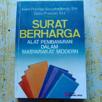 Surat berharga : alat pembayaran dalam masyarakat modern