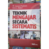 Teknik mengajar secara sistematis