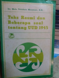 Teks resmi dan beberapa soal tentang UUD 1945