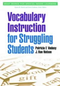 Vocabulary instruction for struggling students